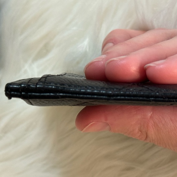 Chanel Interlocking CC Logo Card Holder black caviar - Picture 9 of 10